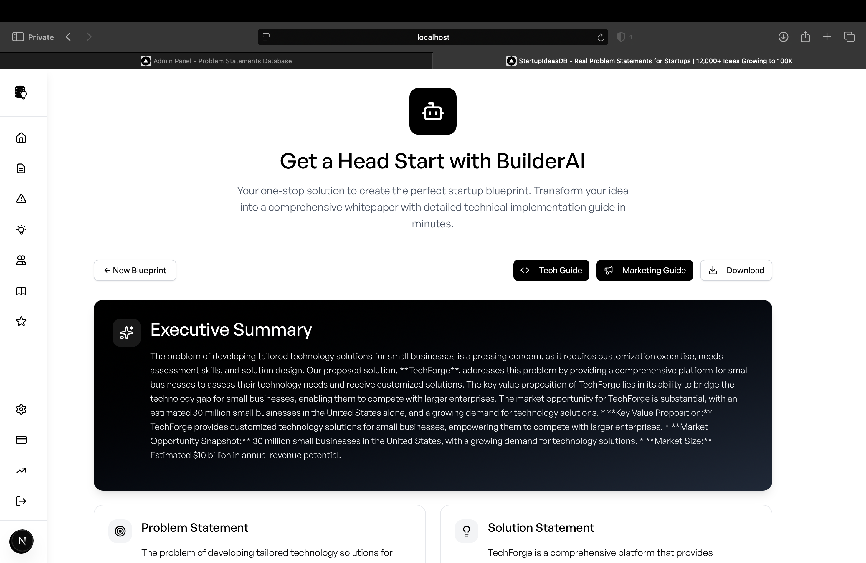 BuilderAI Generated Summary